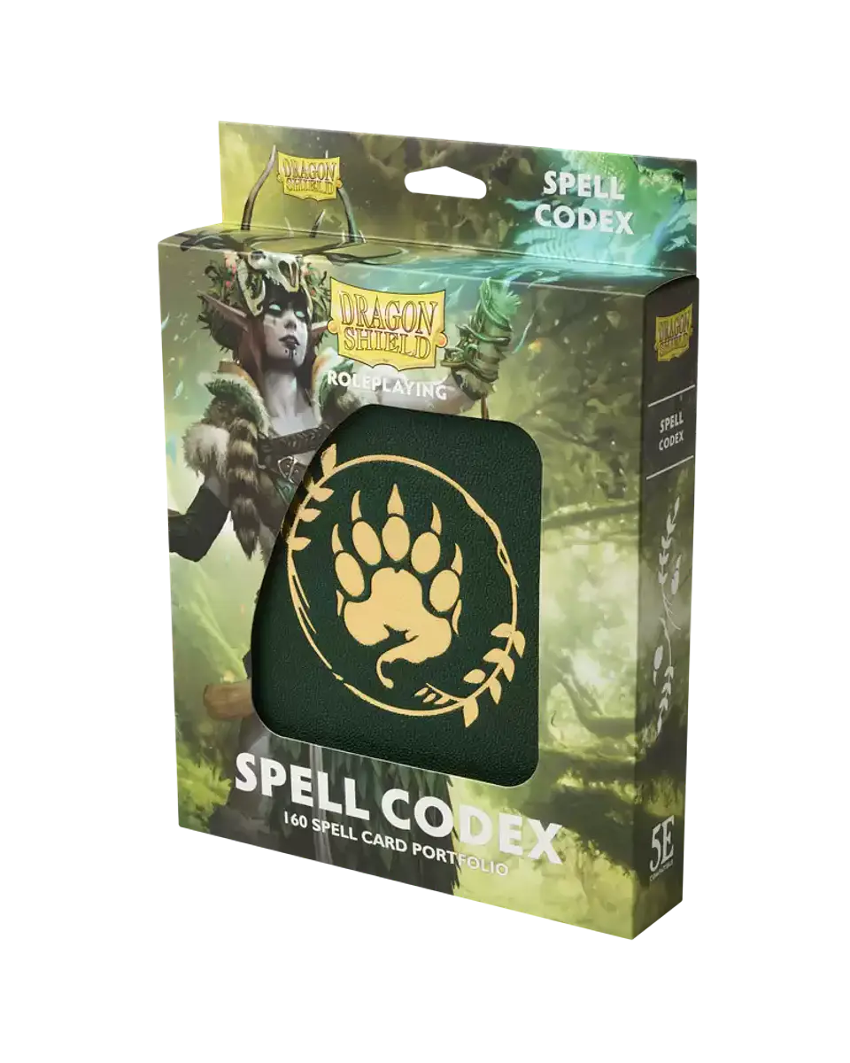 Carpeta Dragon Shield - Spell Codex 160: Forest Green  1