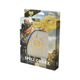 Carpeta Dragon Shield - Spell Codex 160: Ashen White 