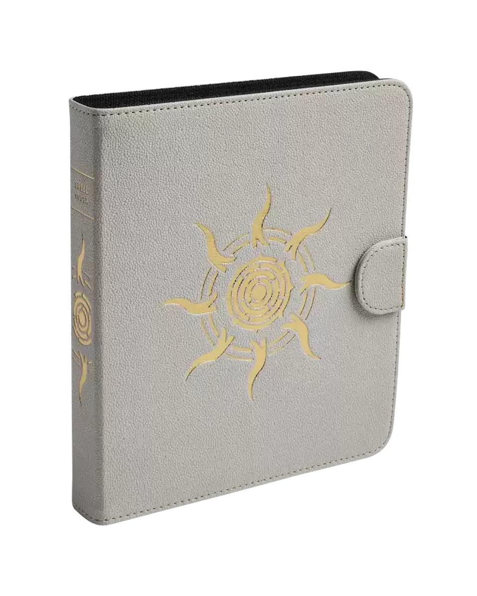 Carpeta Dragon Shield - Spell Codex 160: Ashen White  2