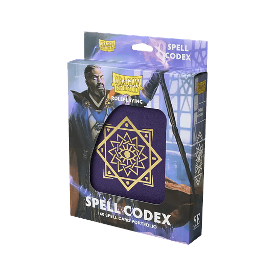 Carpeta Dragon Shield - Spell Codex 160: Arcane Purple 