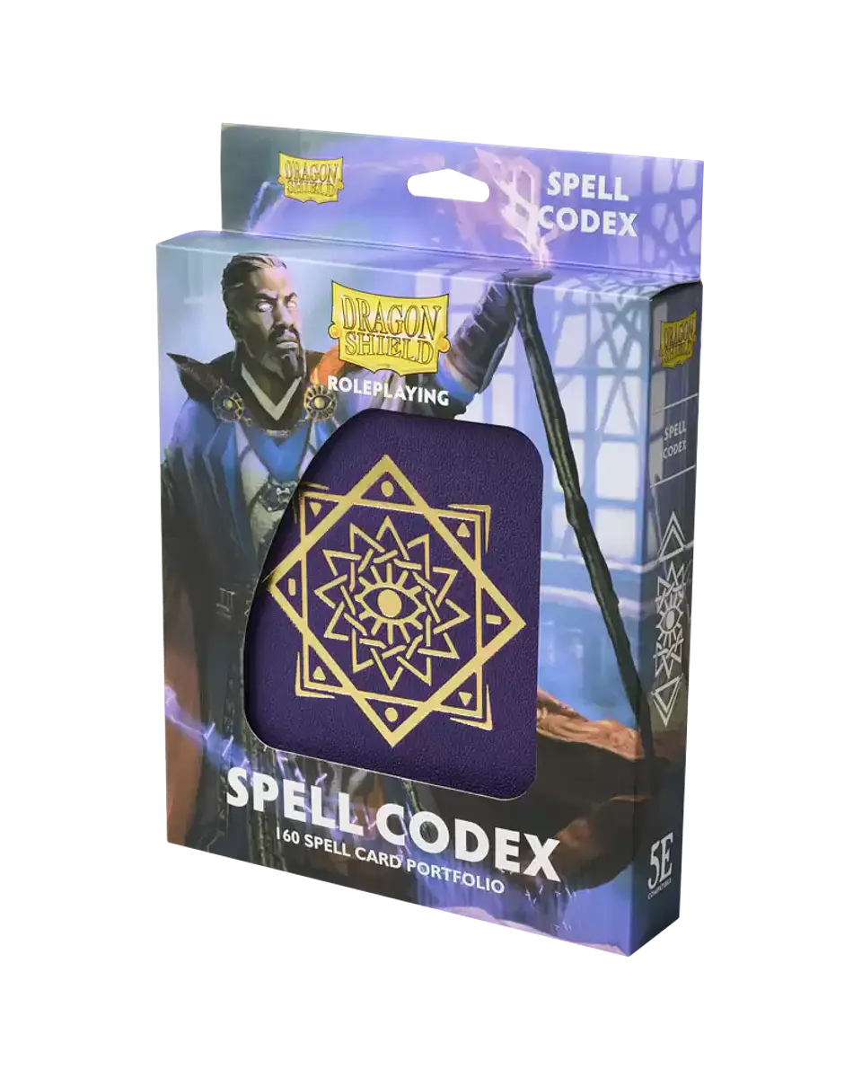 Carpeta Dragon Shield - Spell Codex 160: Arcane Purple  1