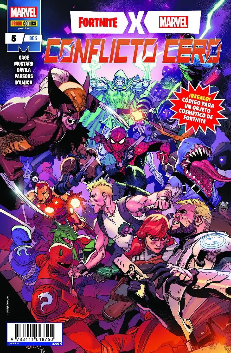 Fortnite Marvel 5/5: Conflicto Cero  1