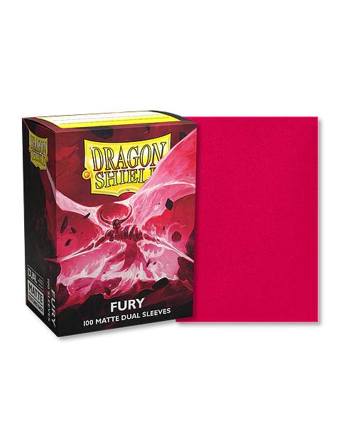 Protectores Dragon Shield Matte Dual - Fury (x100) 