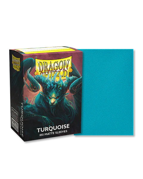 Protectores Dragon Shield Matte - Turqouise (x100) 