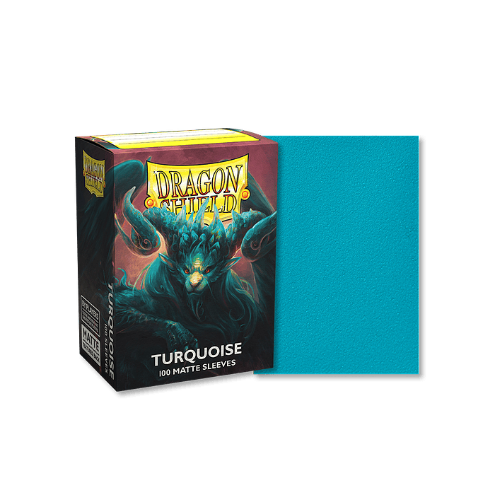 Protectores Dragon Shield Matte - Turqouise (x100) 