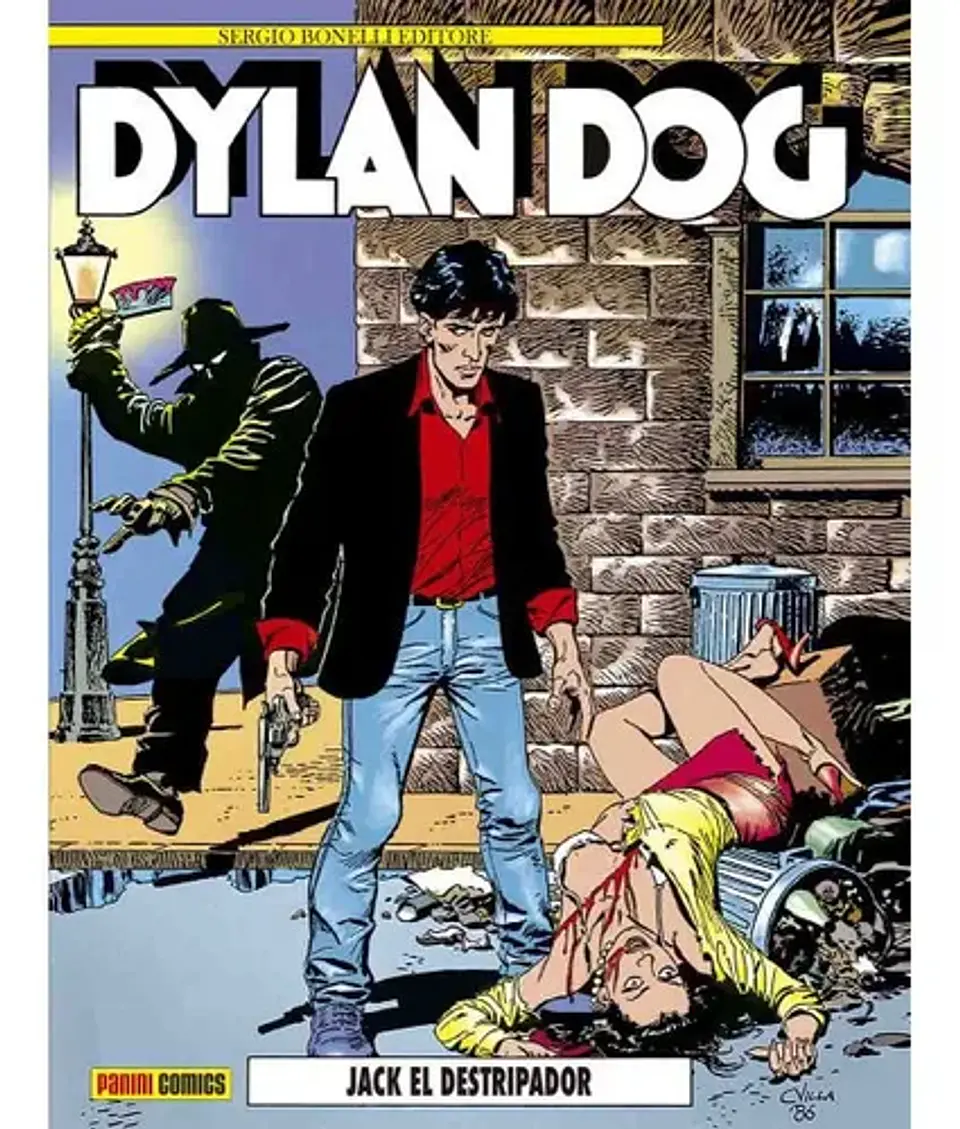 Dylan Dog N°2: Jack el Destripador (Rústica en blanco y negro) 1