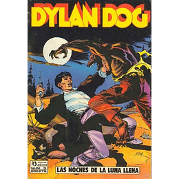 Dylan Dog N°3: Las Noches de la Luna Llena (Rústica en blanco y negro)