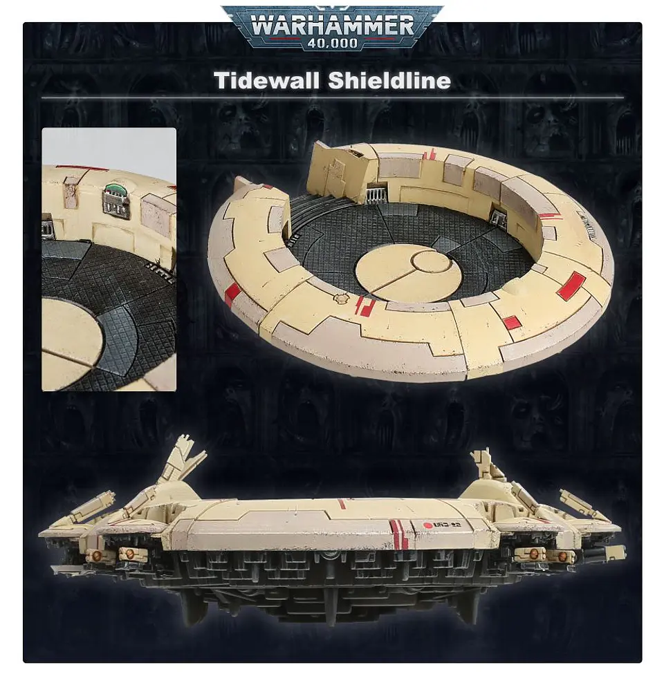 T'au Empire: Tidewall Shieldline - Línea de defensa Rompeolas 2