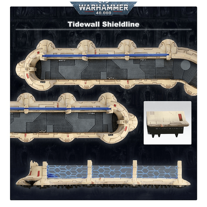 T'au Empire: Tidewall Shieldline - Línea de defensa Rompeolas 3