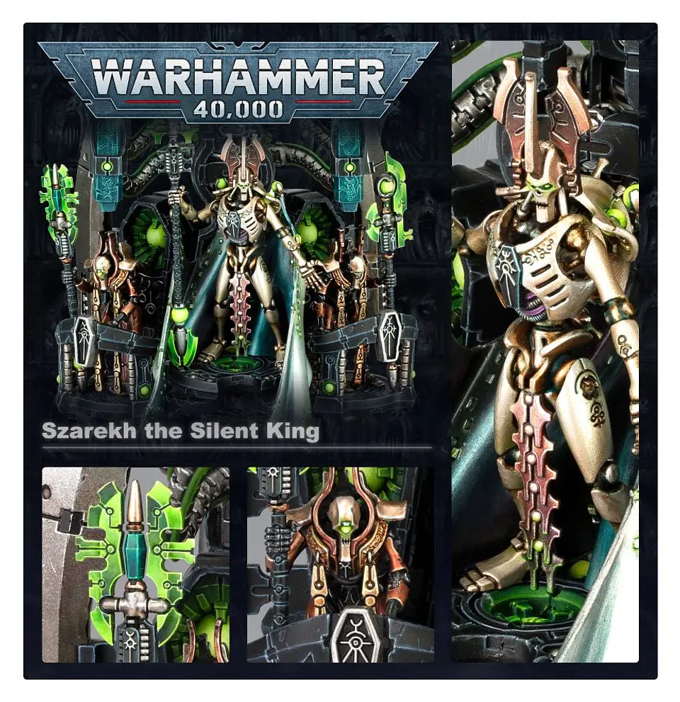 Necrons: Szarekh, The Silent King - El Rey Silente  3