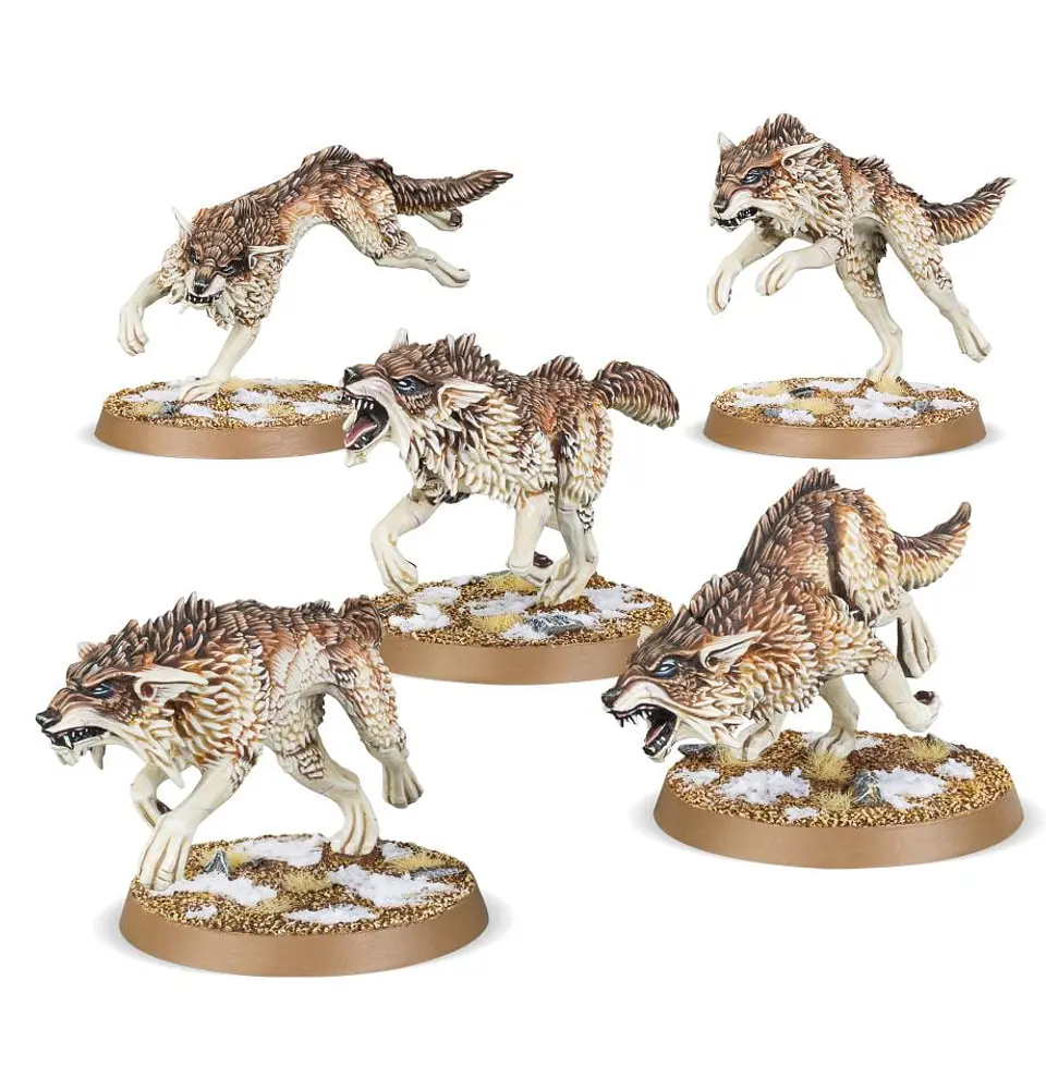 Space Wolves: Fenrisian Wolves - Lobos Fenrisianos  2