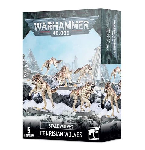 Space Wolves: Fenrisian Wolves - Lobos Fenrisianos 