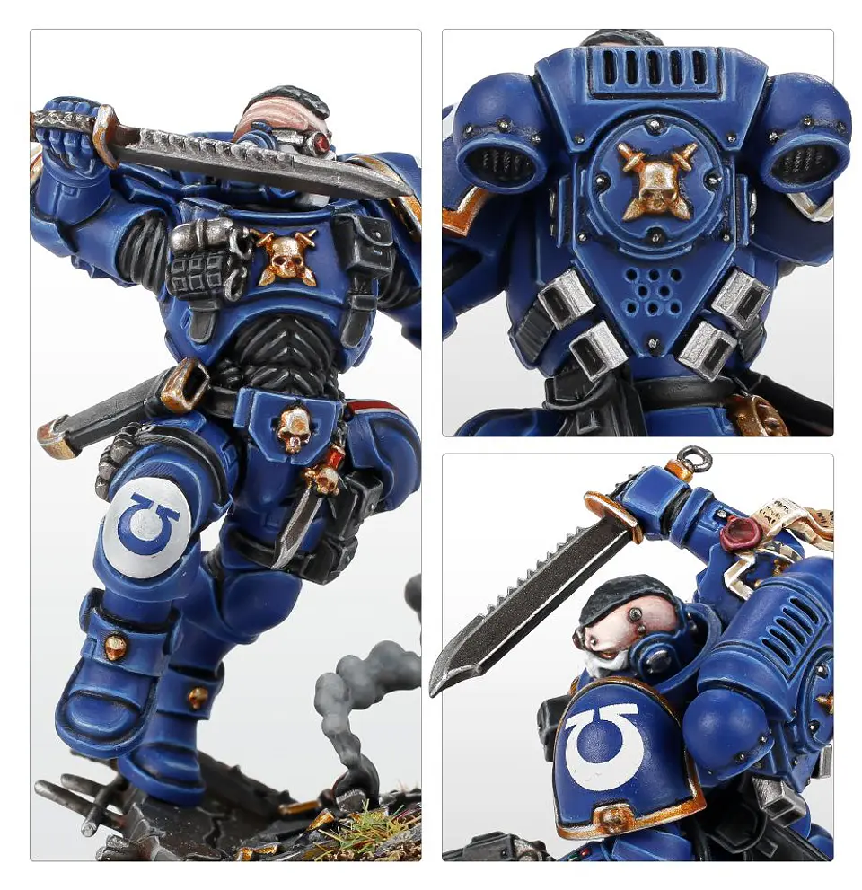 Space Marines: Primaris Lieutenant in Reiver Armour 3