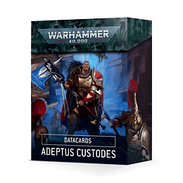 Adeptus Custodes: Data Cards - 9ª Edición (Inglés)