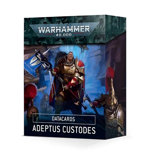 Adeptus Custodes: Data Cards - 9ª Edición (Inglés)