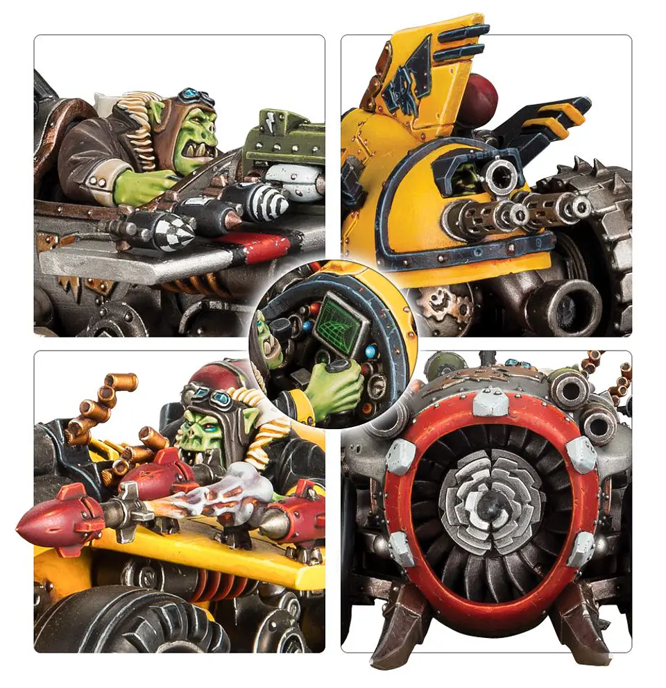 Orks: Megatrakk Scrapjet - Kocherreaktor 4