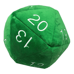 Cojín Dado D20 Jumbo Plush - Verde