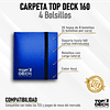 Carpeta Top Deck 4 Bolsillos -  Azul  1