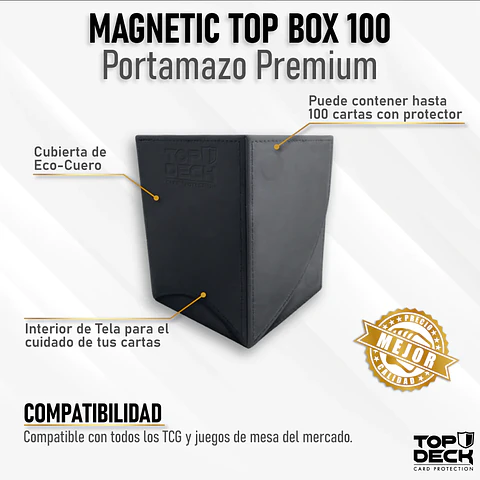 Porta Mazo Top Deck Magnetic Top Box 100