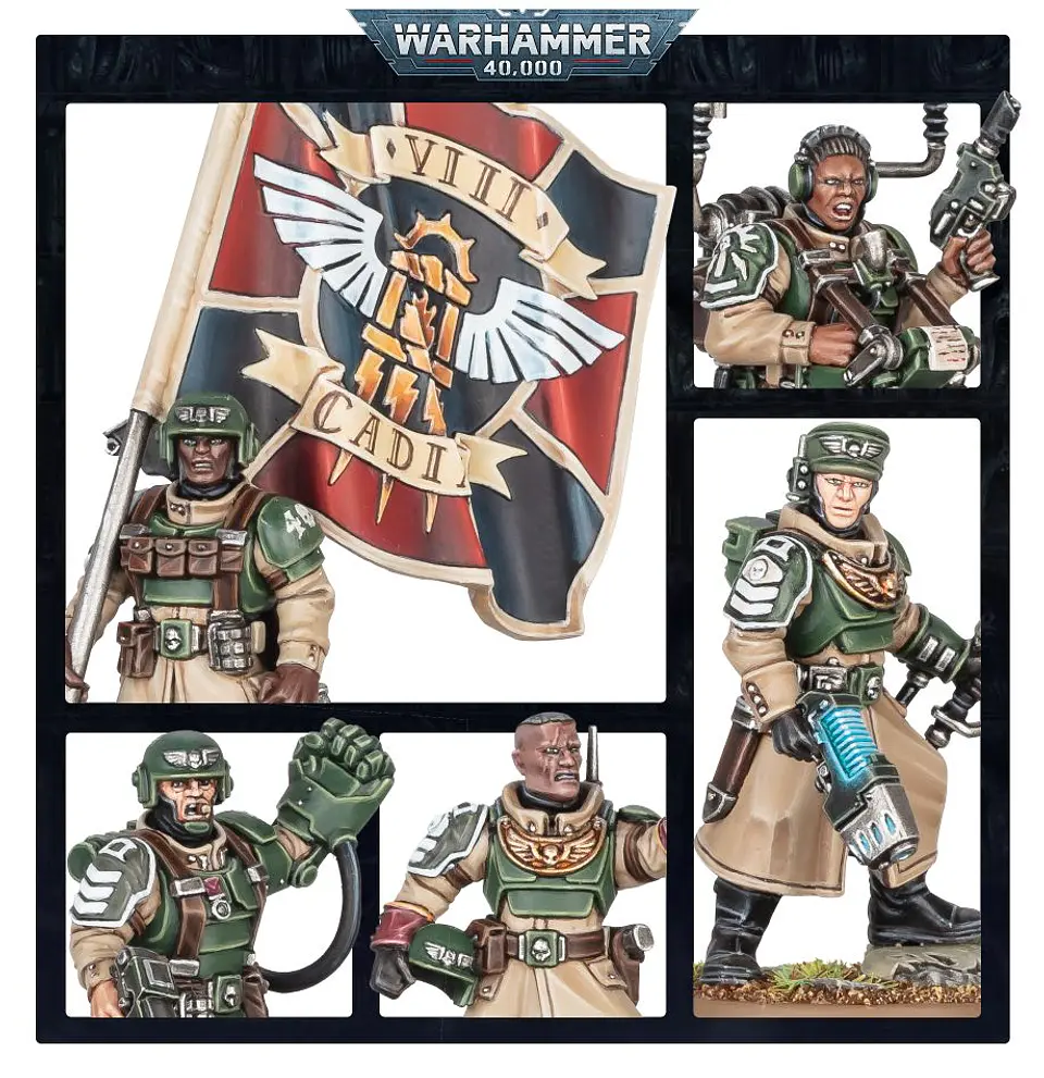 Astra Militarum: Cadian Command Squad 2