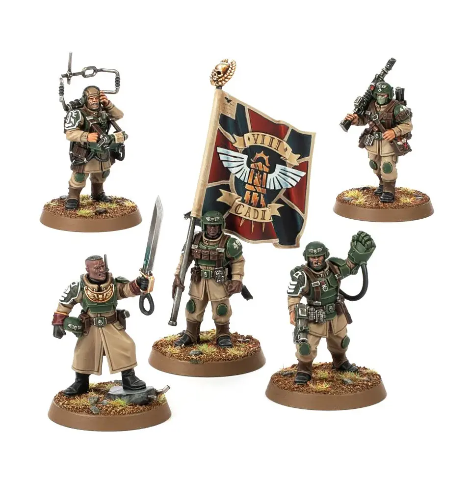 Astra Militarum: Cadian Command Squad 3