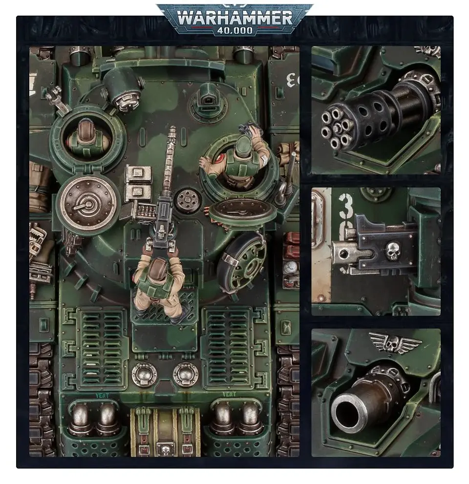 Astra Militarum: Rogal Dorn Battle Tank  4
