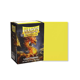 Protectores Dragon Shield Matte Dual - Lightning (x100) 