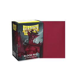 Protectores Dragon Shield Matte - Blood Red (x100) 