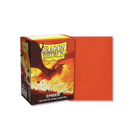 Protectores Dragon Shield Matte Dual - Ember (x100)