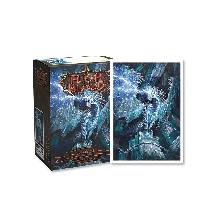 Protectores Dragon Shield Art Matte - Flesh & Blood Azlovai (x100)  1