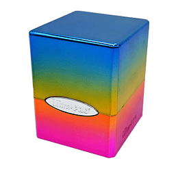 Porta Mazo Satin Cube - Rainbow 