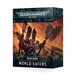 World Eaters: Datacards - Tarjetas de datos - 9ª Edición (Español)