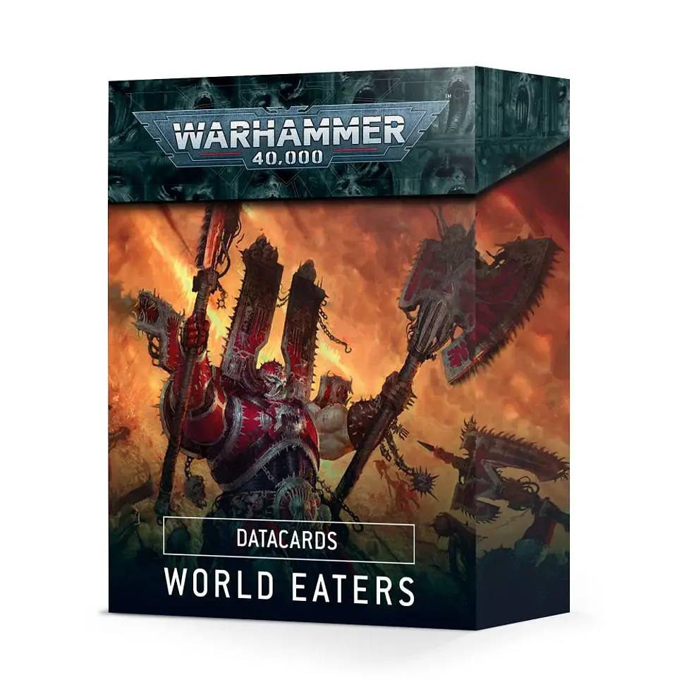 World Eaters: Datacards - Tarjetas de datos - 9ª Edición (Español) 1