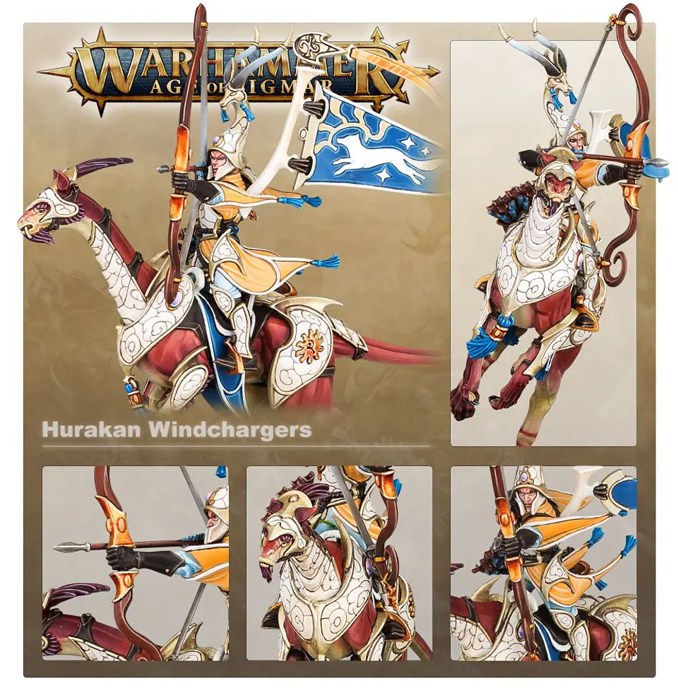 Lumineth Realm-Lords: Hurakan Windchargers 3