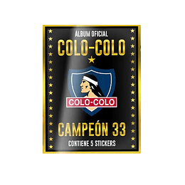 Sobre Álbum Colo-Colo Campeón 33 