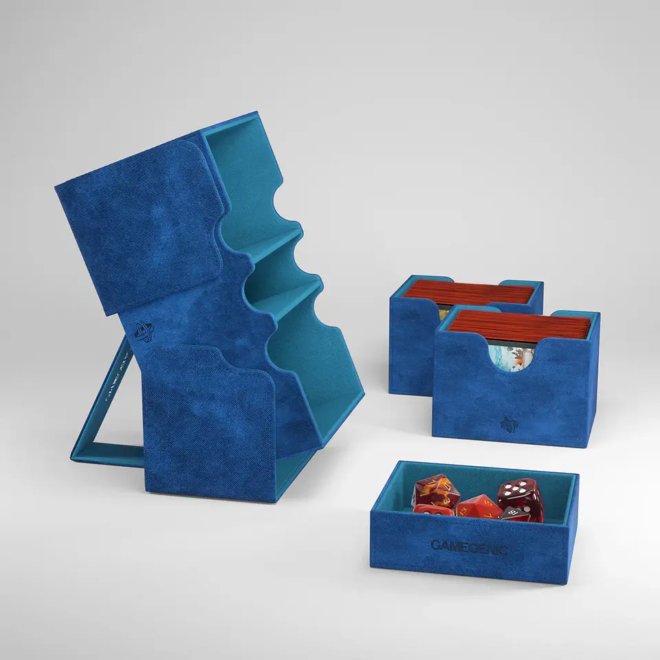 Porta Mazo Gamegenic - Stronghold Azul 200+XL  2
