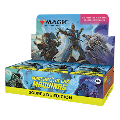 Caja Sobres de Edición Marcha de las Maquinas