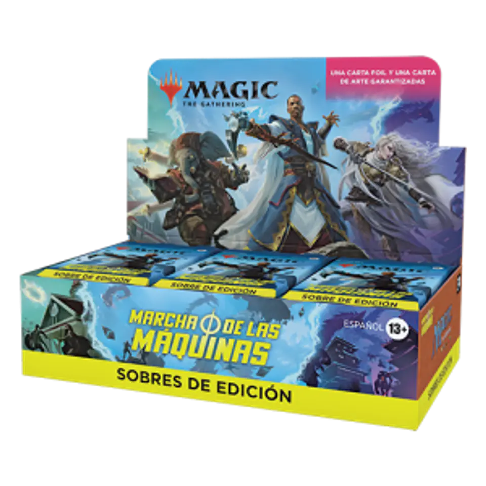 Caja Sobres de Edición Marcha de las Maquinas 1