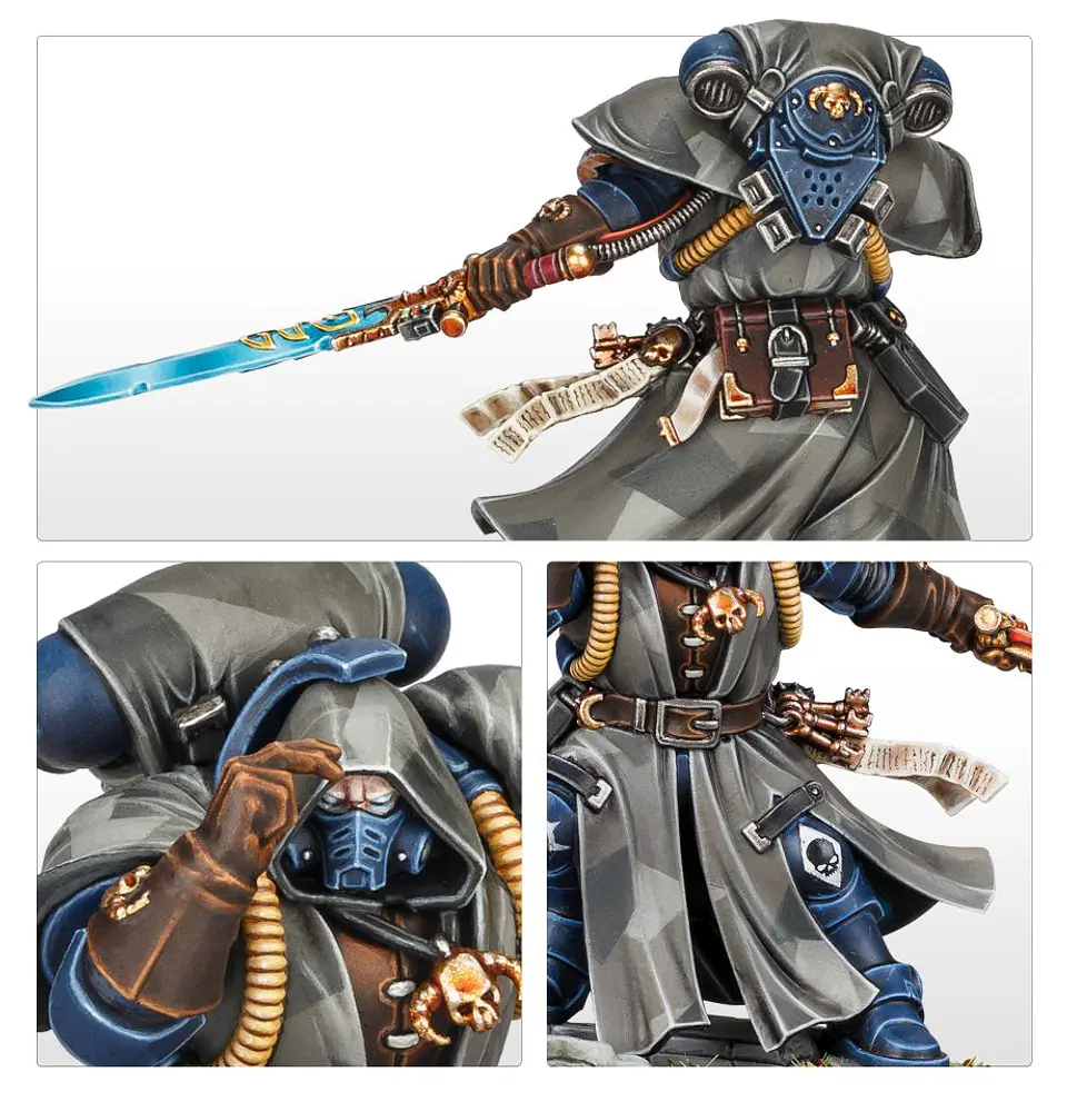 Space Marines: Primaris Librarian in Phobos Armour - Primaris Librarian en armadura Phobos 3