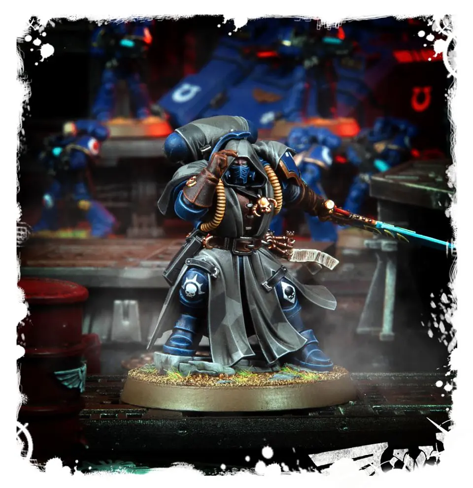 Space Marines: Primaris Librarian in Phobos Armour - Primaris Librarian en armadura Phobos 4