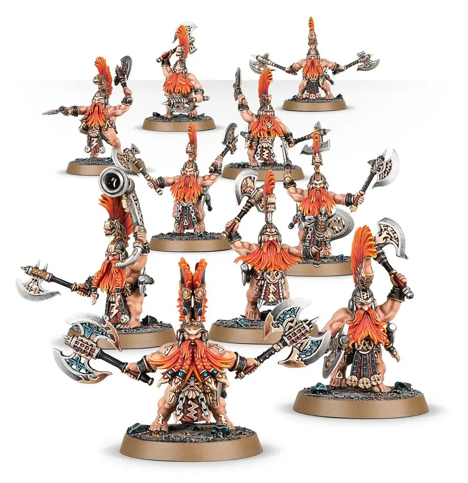 Fyreslayers: Vulkite Barzerkers - Bersérkeres de Vulkita  2