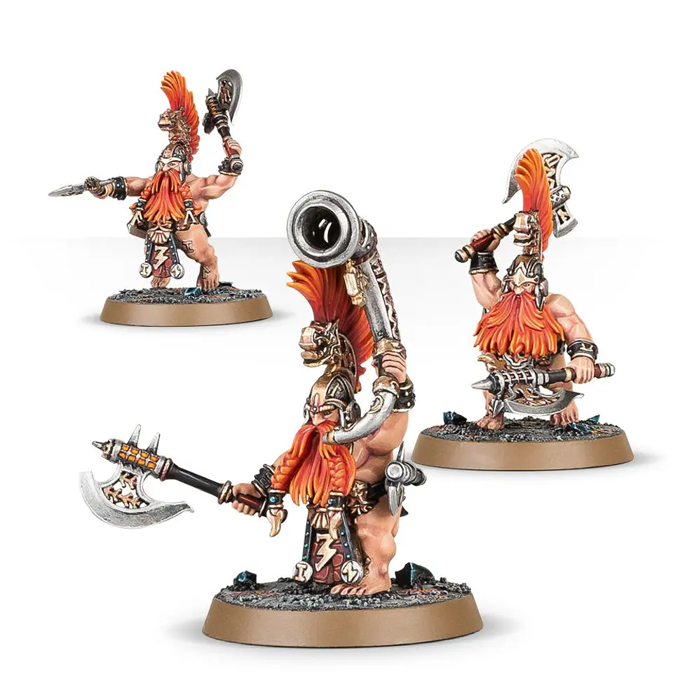 Fyreslayers: Vulkite Barzerkers - Bersérkeres de Vulkita  3