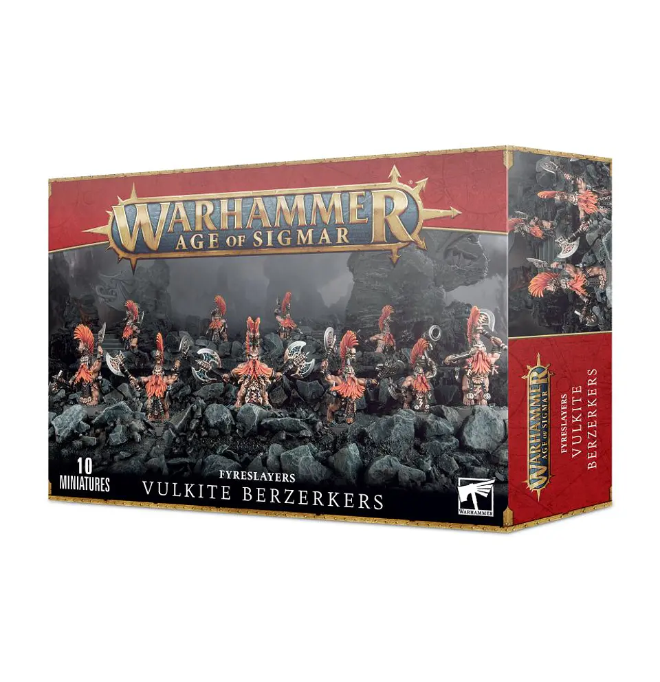 Fyreslayers: Vulkite Barzerkers - Bersérkeres de Vulkita  1