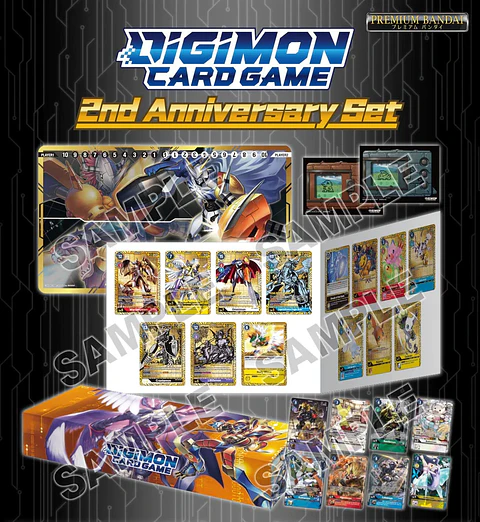 Digimon TCG: 2nd Anniversary Set (PB-12E) 