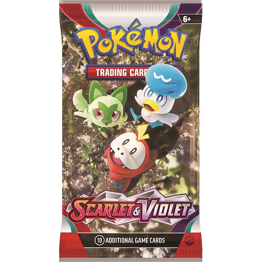 Sobre Pokemon - Scarlet & Violet Ingles 