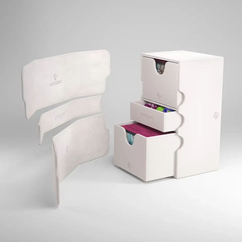 Porta Mazo Gamegenic - Stronghold Blanco 200+XL  3