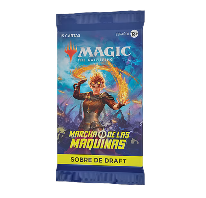 Sobre de Draft Marcha de las Maquinas 
