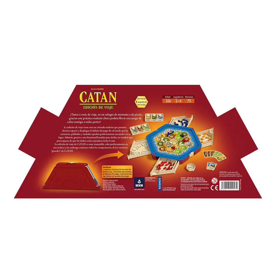 Catan: Edición de Viaje  3