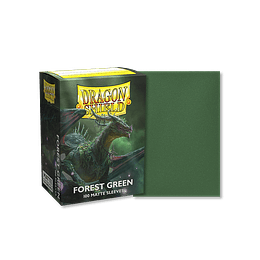 Protectores Dragon Shield Matte - Forest Green (x100) 
