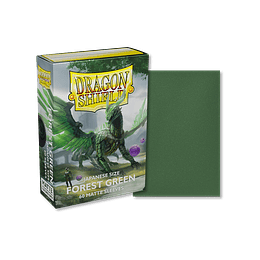 Protectores Dragon Shield Matte Small - Forest Green (x60) 